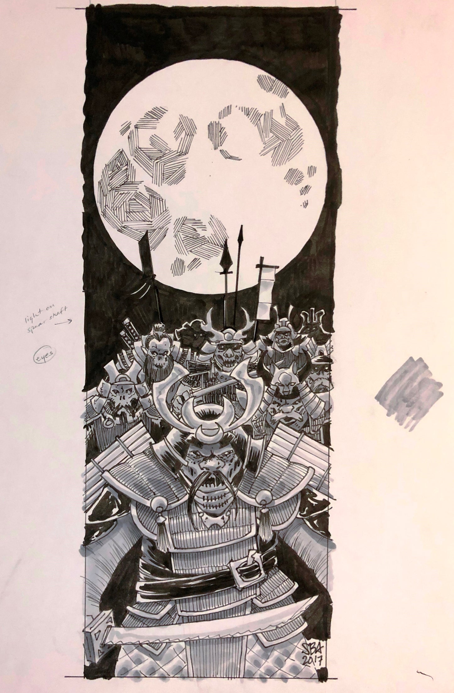 Folio #17: Undead Samurai