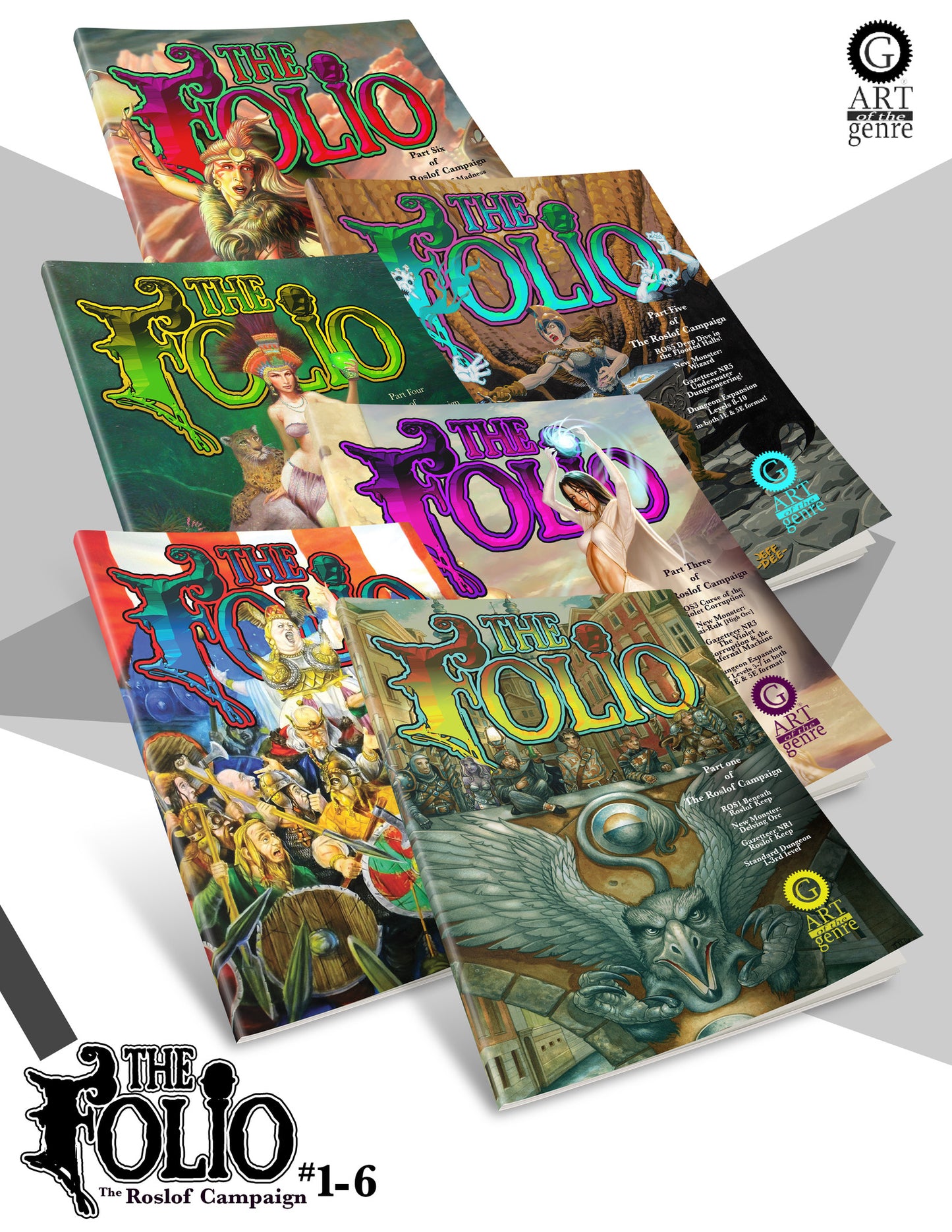 THE FOLIO #1-6: THE ROSLOF KEEP CAMPAIGN