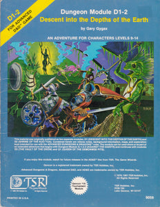 GAME INSPIRING AD&D MODULE ART