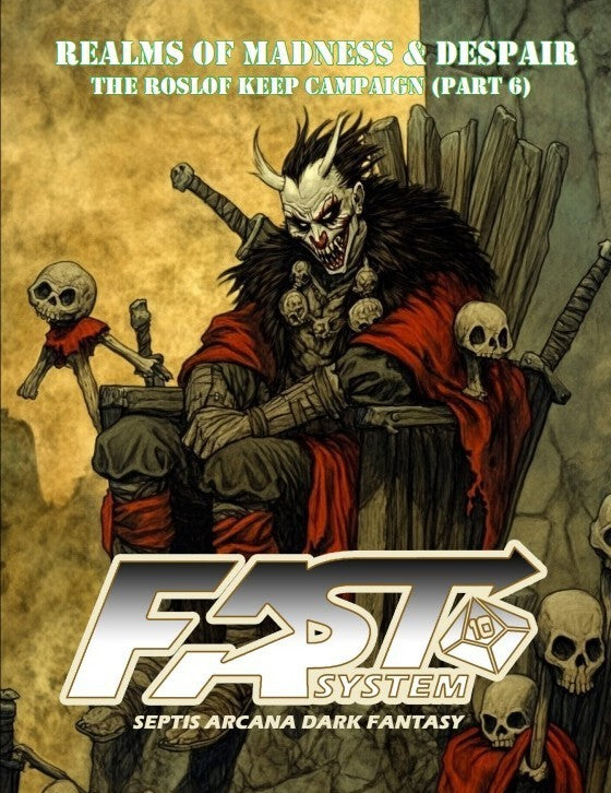 SAR6 Realms of Madness and Despair [PDF Adventure, Septis Arcana]