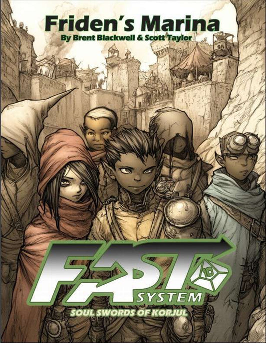 SSK7 Friden's Marina [PDF Encounter, Soul Swords of Korjul]