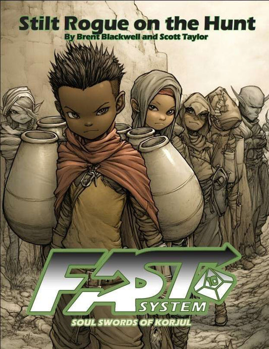 SSK8 Stilt Rogue on the Hunt [PDF Encounter, Soul Swords of Korjul]