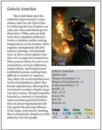 Space Vixens from Beyond Tomorrow: Mysteries of the Trian Galactic Arm Setting (Star Frontiers: Zebulon's Guide mechanics)[PDF]