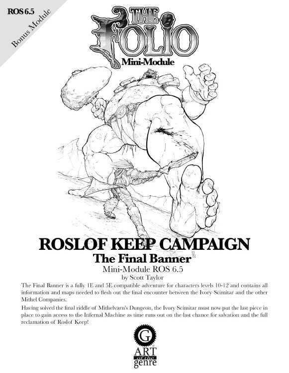 THE FOLIO #6.5 THE FINAL BANNER [MINI-ADVENTURE]