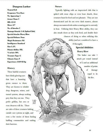 THE FOLIO OF FIENDISH MONSTERS [HARDCOVER]