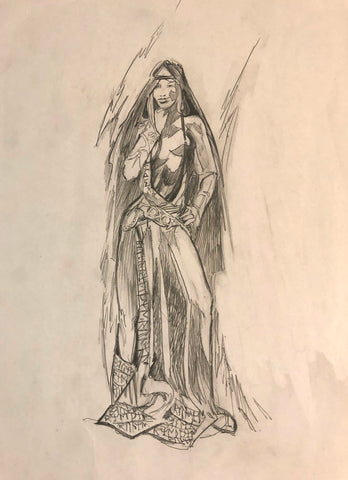 Folio #1: Lyssa (Comp Sketch)