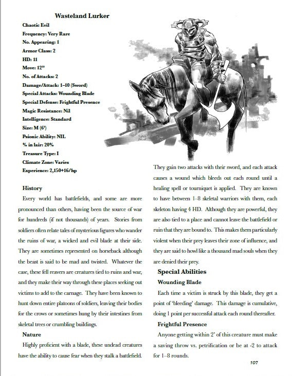 THE FOLIO OF FIENDISH MONSTERS [HARDCOVER]